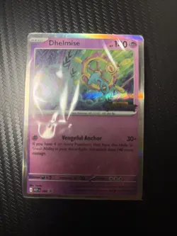 Pokemon TCG- Pitch Black Dhelmise 084 Prerelease Promo SEALED - Image 1