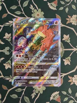 Pokemon Sword & Shield Charizard VSTAR SWSH262 Promo Holo Full Art 280 HP NM - Image 1