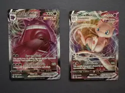 Pokemon TCG Mew VMAX 114/264 and Gengar VMAX 157/264 - NM - Image 1