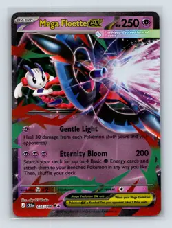 Mega Floette ex - 035/086 Holo - Chaos Rising (CRI) - Pokemon NM/M - Image 1