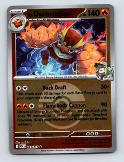N's Darmanitan Poke Ball - 033/217 Reverse Holo - Ascended Heroes - Pokemon NM/M - Image 1