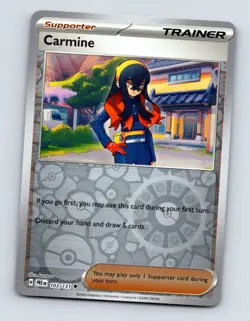 Carmine - 103/131 Reverse Holo - Prismatic Evolutions (PRE) - Pokemon NM/M - Image 1