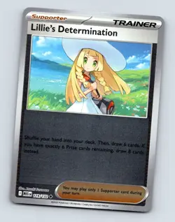 Lillie's Determination - 119/132 Reverse Holo - Mega Evolution - Pokemon NM/M - Image 1