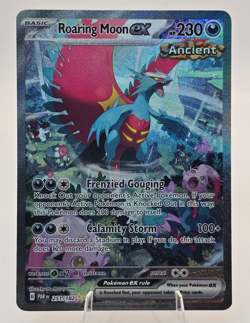 Pokemon TCG Roaring Moon EX Paradox Rift 251/182 Special Illustration Rare - Image 1