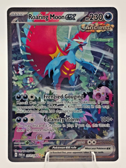 Pokemon TCG Roaring Moon EX Paradox Rift 251/182 Special Illustration Rare - Image 3