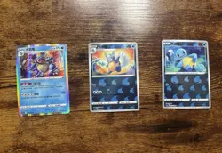 Pokemon TCG Exclusive Art Chinese Squirtle/Blastoise Combo Set holo - Image 1