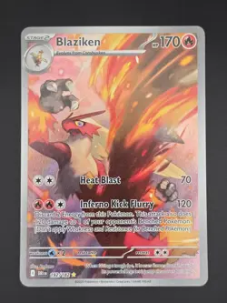 Blaziken 192/182 Illustration Rare SV10: Destined Rivals Pokemon TCG Near Mint - Image 1