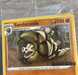 Pokemon Card Sandaconda 082/163 Gamestop Exclusive Sealed - Image 3