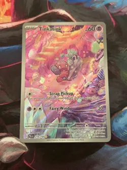 Tinkatink 216/193 Paldea Evolved Pokemon TCG Holo Illustration Rare - Image 1