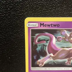 2019 Pokemon Tcg Mewtwo SM214 Black Star Promo Holo Sun And Moon NM - Image 2