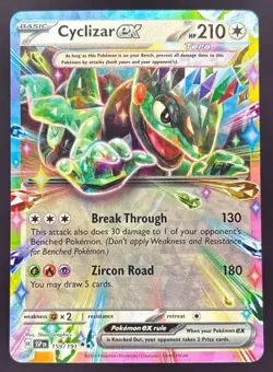 2024 Pokemon Gaming SV Surging Sparks - SSP EN Cyclizar Ex #159/191 - Image 1