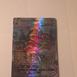 Rayquaza VMAX 218/203 Evolving Skies Alternate Art Secret Rare Full Art Holo - Image 1