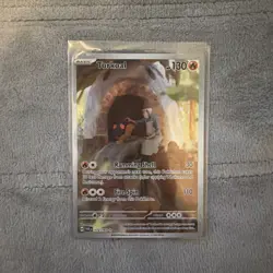 Pokemon TCG Torkoal Illustration Rare Twilight Masquerade Full Art Near Mint - Image 1