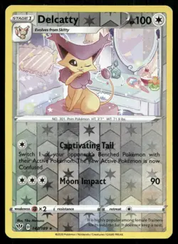 DELCATTY 142/189 R DARKNESS ABLAZE POKEMON NM/M - Image 1