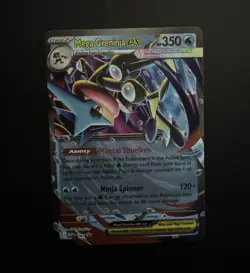 Mega Greninja EX 43/122 XY BREAKpoint Holo Ultra Rare Full Art 350 HP EN - Image 1