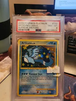 Zapdos Moltres Articuno Supreme Victors PSA 8, 3 Card Set! Pokemon 2009 - Image 1