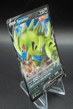 Tyranitar V 097/163 Battle Styles NM Full Art Ultra Rare Pokemon Card Near Mint - Image 4
