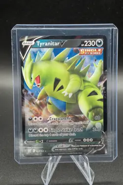 Tyranitar V 097/163 Battle Styles NM Full Art Ultra Rare Pokemon Card Near Mint - Image 5