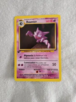 1999 Pokemon Base Set 1st Edition Haunter 29/102 NM - Image 1