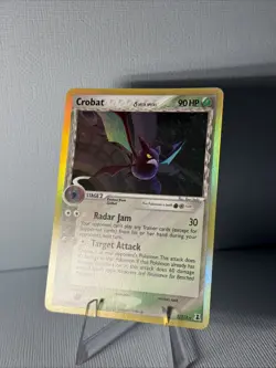 Pokemon Crobat (Delta Species) 2/113 Reverse Holo Light Play - Image 3