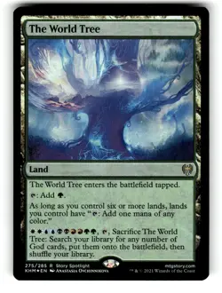 The World Tree Kaldheim 275 NM FOIL - Image 1