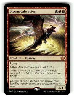 Stormscale Scion Tarkir: Dragonstorm 123 NM FOIL - Image 1