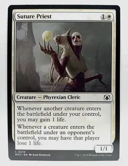 Suture Priest - Commander - MTG - Magic the Gathering - Image 1