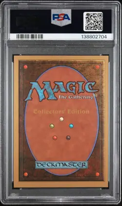 Mox Emerald Collectors Edition 1993 Magic: The Gathering PSA 8 NM MTG - Image 2