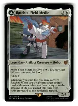 Ratchet, Field Medic Universes Beyond: Transformers 2 MP FOIL - Image 1