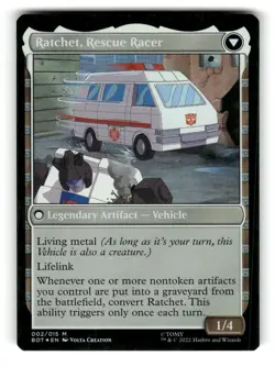 Ratchet, Field Medic Universes Beyond: Transformers 2 MP FOIL - Image 2
