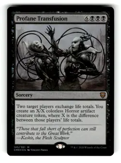 Profane Transfusion Commander Legends 145 LP FOIL - Image 1