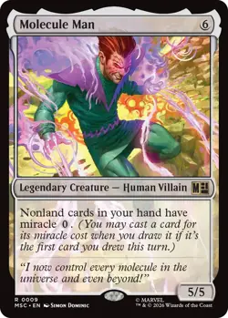 Molecule Man Light Play, English Magic the Gathering MTG Commander: Marvel Super - Image 1