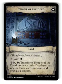 Aclazotz, Deepest Betrayal (Showcase) The Lost Caverns of Ixalan 316 NM - Image 2