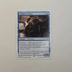 Displacer Kitten (White Border) MTG Mystery Booster 2 Non-Foil Near Mint - Image 1