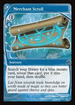 Merchant Scroll - Future Frame Light Play, English Magic the Gathering MTG The L - Image 1