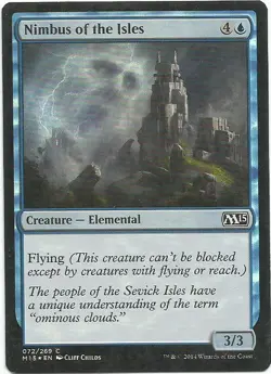 1x Foil - Nimbus of the Isles - Magic the Gathering MTG Magic 2015 M15 - Image 1