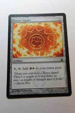 MTG Boros Signet x1- -Ravnica: City of Guilds-Lightly Played - Image 1