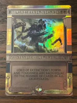 MTG Lord of Extinction FOIL -- Near Mint NM -- Amonkhet Invocations English - Image 1