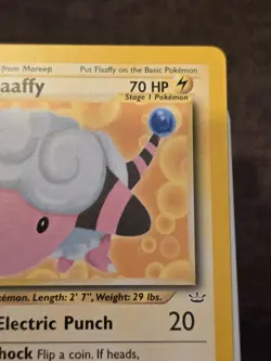 Pokemon Neo Revelation Uncommon Flaaffy 28/64 - Near Mint (NM) - Image 3