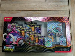 Pokemon Paldean Fates Great Tusk & Iron Treads ex Premium Collection Sealed - Image 1