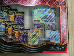 Pokemon Paldean Fates Great Tusk & Iron Treads ex Premium Collection Sealed - Image 3