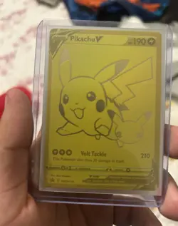 Pokemon TCG Pikachu V SWSH145 Sword & Shield Promo Holo ENG 190 HP - Image 1