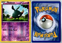 Pokemon Card - Trubbish Plasma Storm 64/135 Common Reverse Holo - Mid Era - Image 3