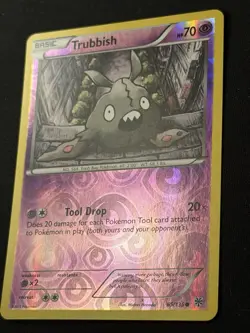 Pokemon TCG Plasma Storm Trubbish 65/135 Reverse Holo - Image 2