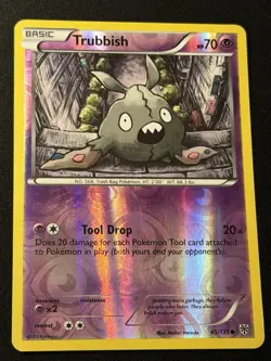 Pokemon TCG Plasma Storm Trubbish 65/135 Reverse Holo - Image 3