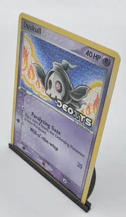 2005 Pokemon EX Deoxys Duskull 58/107 Reverse Holo Foil Stamped NM - Image 5
