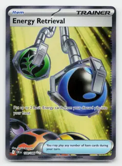 Energy Retrieval Ultra Rare ME04: Chaos Rising 108/086 Pokemon TCG - Image 1