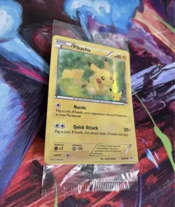 Pokemon Pikachu Promo Card XY Generations 20th Anniversary Holo Sealed 26/83 - Image 3