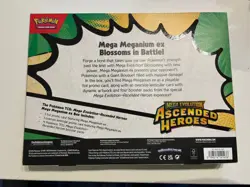 Pokemon TCG Ascended Heros Mega Meganium EX Box Factory Sealed In Hand Ship FAST - Image 2