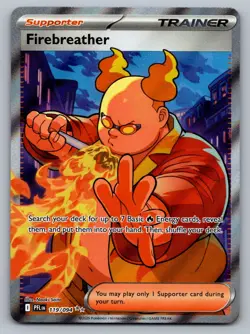 Pokemon TCG ME02: Phantasmal Flames Firebreather 119/094 - Image 1